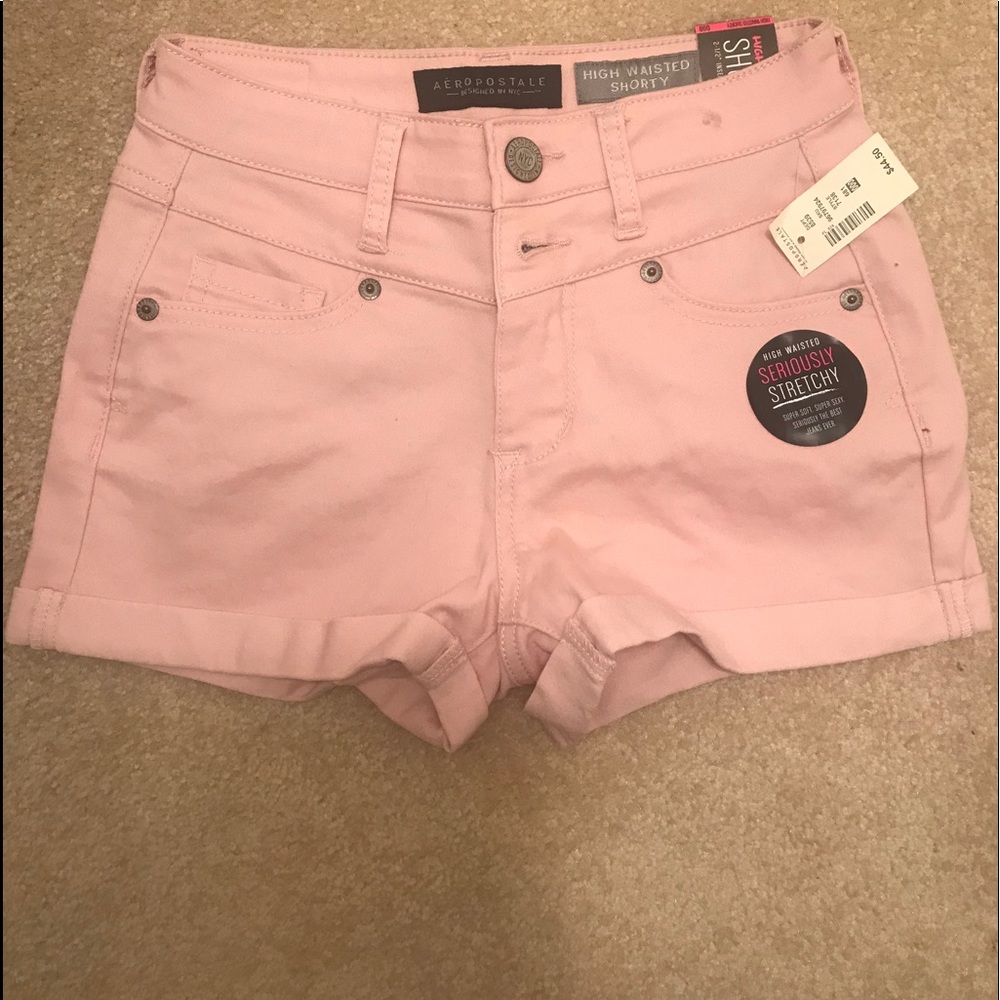 Aeropostale stretchy high waisted shorts
